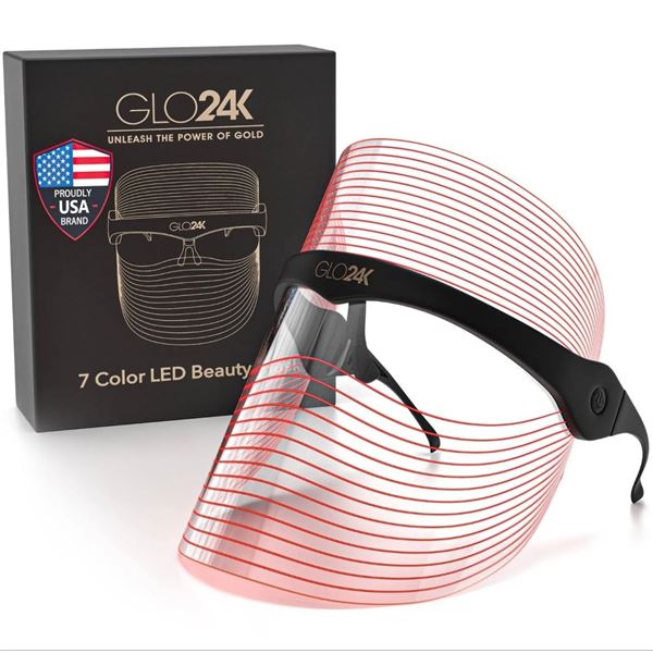 NEW GLOW 24K 7 COLOUR BEAUTY MASK (FACTORY SEALED)