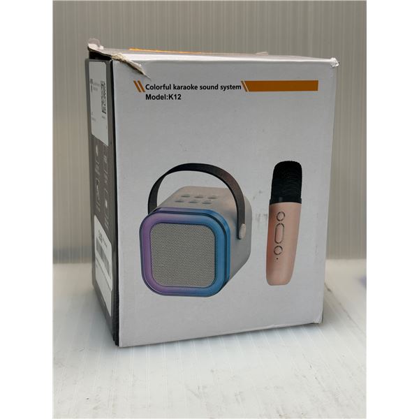 COLOURFUL KARAOKE SOUND SYSTEM