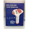 Image 1 : NEW ICE COOLING HAIR REMOVAL DEVICE (FACTORY SEALED)