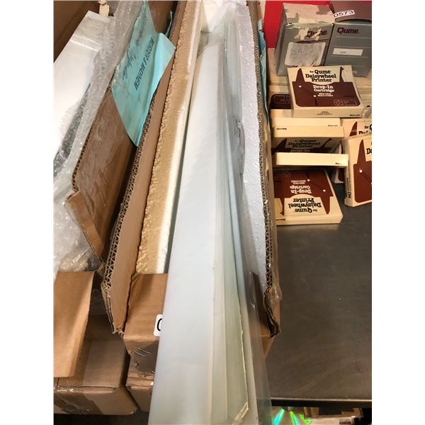 "Murder And Mayham" Celestial Dining Room Sealing Light Glass Panels 4 Boxes