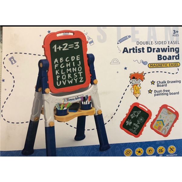 Basytodio Double Sided Easel Artist Drawing Board