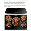 Image 1 : New Shasuki Electric Food Heating Plate/ Electric Server Warming Tray With 9 Adjustable Temperature 