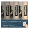 Image 4 : New Modern Single Black And Gold Wall Sconce Wall Lighting 3000K With Crystal Bubble Glass Shade New