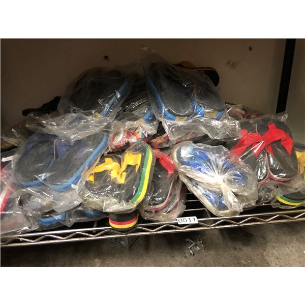 Large Group Of Assorted Slippers Approx 40