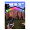 Image 4 : GOOVE RGBIC S14 BULB STRING LIGHTS