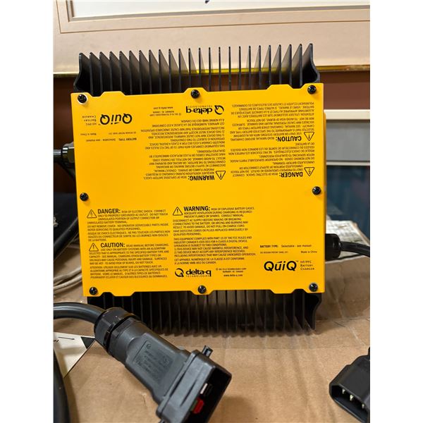 QUIQ HF/PFC Battery charger Model no- 913-7200-06 . Without box $1259.98