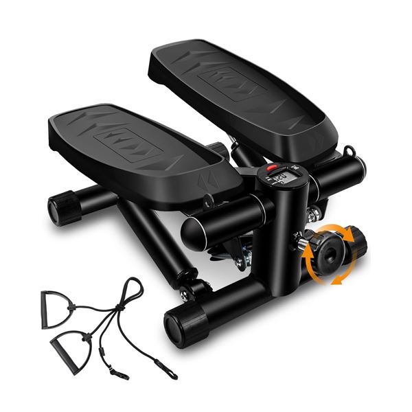 Vital Leap steppers exercise pedal machine black