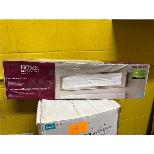 Home decorator collection LED vanity fixtures