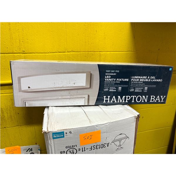 Hampton bay Woodbury LED Vanity fixtures