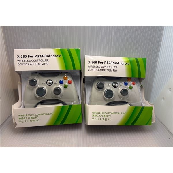 2 pcs X-360 wireless controller for PS3/PC/Android