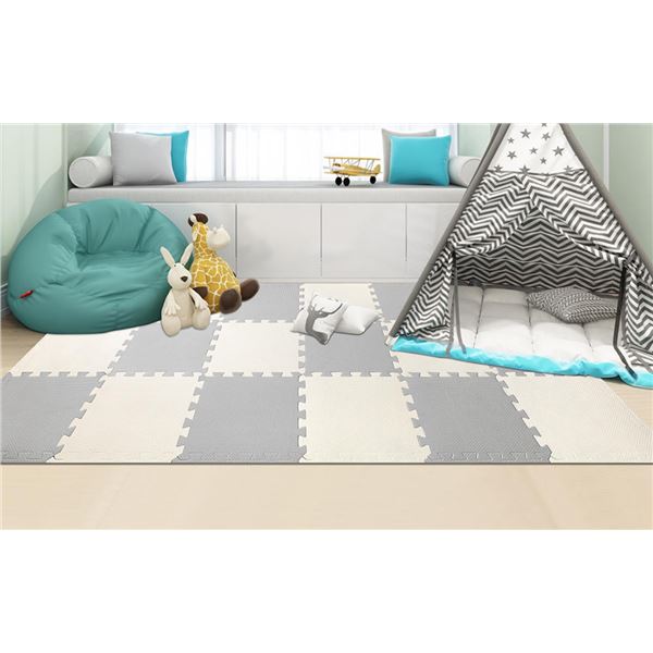 Living basics 18 pcs baby puzzle mat