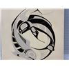 Image 3 : First Nations "SALMON" tile art signed by artist D. Dennis - 6IN x 8IN