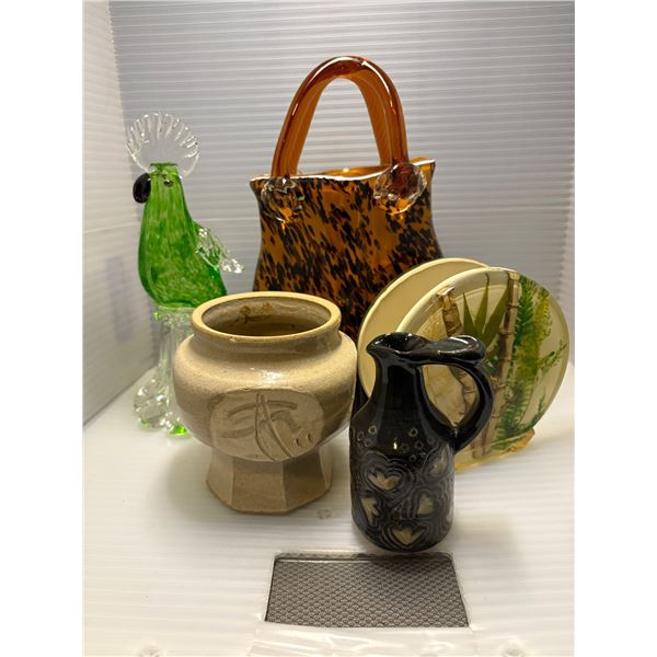 Group of assorted decorative from estate