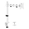 Image 2 : VIVO single monitor arm desk mount, holds screens up to 32in regular and 38in ultrawide, fully adjus
