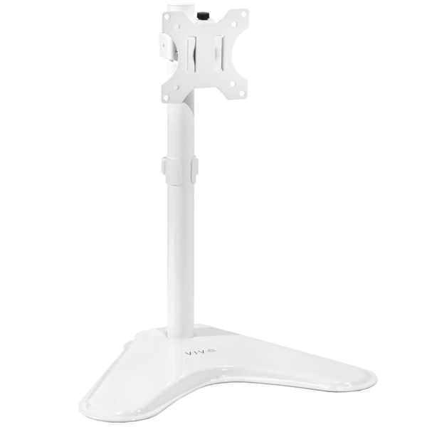 VIVO white single monitor desk stand, model STAND-V001HW, retail per piece $49.99 , total lot retail