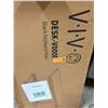 Image 4 : 3pc assorted VIVO items - black keyboard riser & sit to stand single monitor wall mount workstations