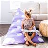 Image 1 : New Butterfly Craze purple polka dot bean bag chair cover, retail per pc $27.99, total lot retail $3