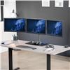 Image 1 : VIVO triple monitor desk stand STAND-V003FG retail $124.99 (refurbished in box)