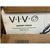 Image 6 : Large group of assorted VIVO monitor mounts & accessories - pneumatic arm, DVD wall mount, black CPU