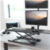 Image 1 : VIVO black keyboard riser DESK-V000P retail $119.99 (refurbished in box)