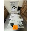 Image 1 : Group of assorted VIVO accessories - clamp-on rotating arm rest for office desks, white dual wall mo