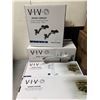 Image 2 : Group of assorted VIVO accessories - clamp-on rotating arm rest for office desks, white dual wall mo