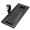 Image 3 : 6pc - 4 VIVO black clamp-on extra long keyboard trays MOUNT-KB15EB & 2pc black single clamp rotating