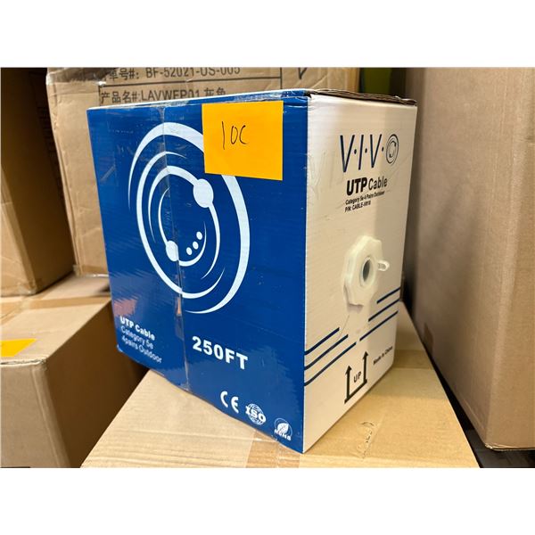 VIVO UTP cable 250 FT Category 5e 4 pairs outdoor