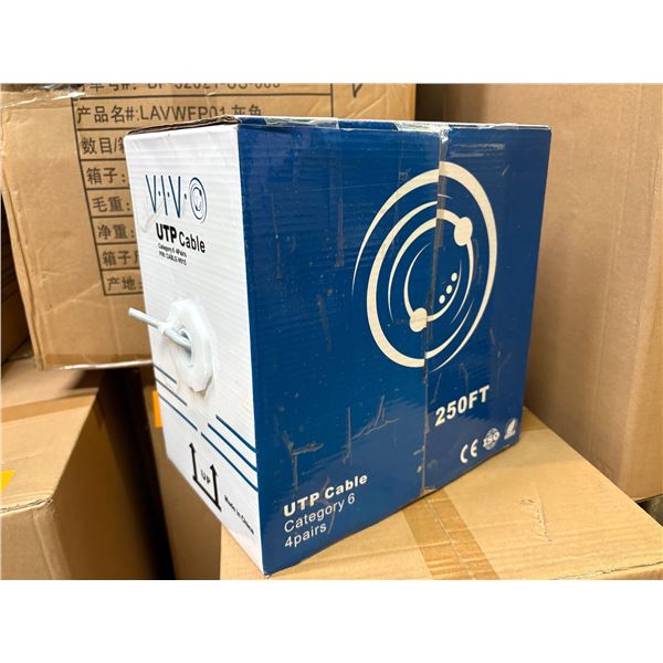 VIVO UTP cable 250 FT Cateogry 6 4 pairs