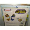 Image 2 : 2pc Prextex 2-in1 cartoon police and race car sets