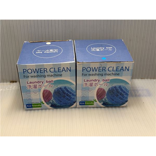 8pc power clean laundry balls for washing machine