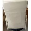 Image 3 : Leather Reclining Swivel Chair w/ Pillow  27"w x 29"d x 54" tall