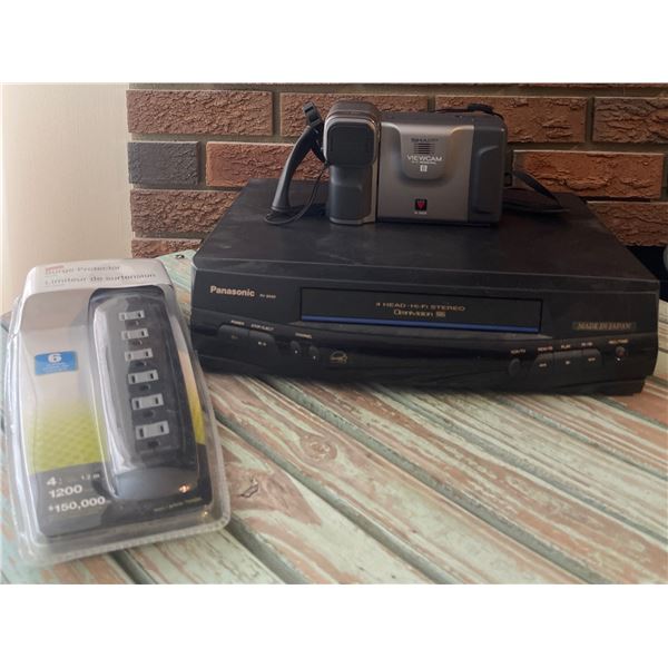 Sharp Hi-Fi Monaural View Cam  Model# VL-E620U & Panasonic 4 Head Hi-Fi VHS VCR  Model# PM-8450 w?