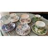 Image 1 : Six Collectible Tea Cups & Saucers  Royal Albert & Aynsley