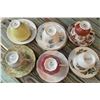 Image 3 : Six Collectible Tea Cups & Saucers  Royal Albert & Aynsley