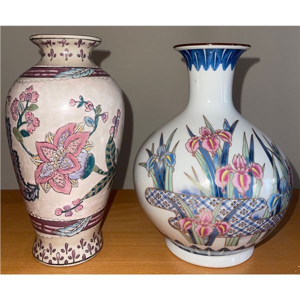 Two One of A Kind Vases Made by Toyo 11"tall
