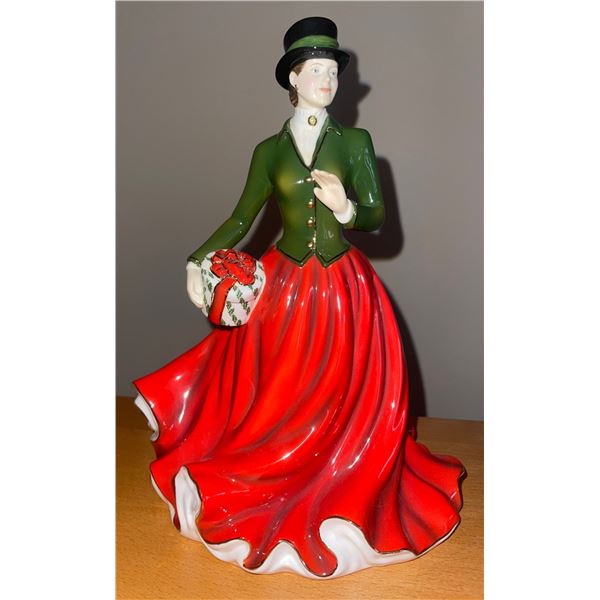 200 Years Royal Doulton "Christmas Morning 2015" Figurine  Hand Decorated  10"tall