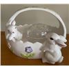 Image 3 : Holiday Seasonal Easter Ornaments w/ Baskets & Bunnies