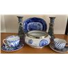 Image 1 : Ceramic Casndle Sticks & Collectible Tea Cups * More