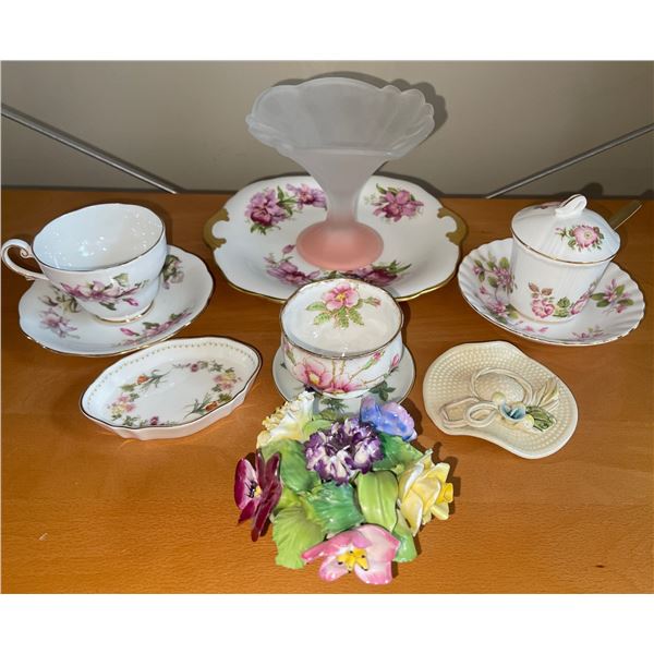 Collection Of Floral Art Pieces & More