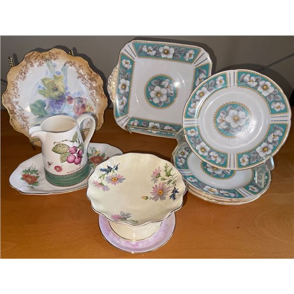Limoges France & Foley Bone China w/ Royal Staffordshire Porcelain Collection