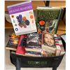 Image 1 : Large Basket Of Everyday Reading Books For Him Or Her  Birds Of Alberta, Healing Remedies,  Trumpocr