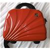 Image 3 : Heys Red Hard Case Carry-on Luggage Bag, Men's Assortment Of Neck Ties, Belts, Wallet, & Hat