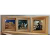 Image 3 : Wall Divider, Matching Frame & Eiffel Tower Picture  6ft tall Room Divider