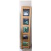 Image 5 : Wall Divider, Matching Frame & Eiffel Tower Picture  6ft tall Room Divider
