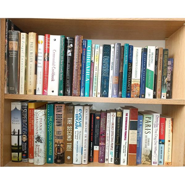 Collection of Books To Fit Any Reader  Hard Cover & Soft Covers  See Picture For Titles