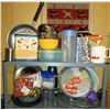 Image 1 : Collection Of Baking Goods( Brand New & Used)  Cookie Cutters, Cake Pans, Jug, Frying Pan, Grator, &