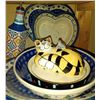 Image 4 : Beautiful Pottery Items w/unique Design Along With Modern Serving Plates & More