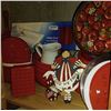 Image 1 : Zyliss Easy Slice Mandoline (Brand New), Red Themed Kitchen Decor: Bowls, Jug, Cannister, Red Frying
