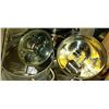 Image 3 : Beautiful Pots & Pans Very Large Some Small, Strainers Measuring Cups & More